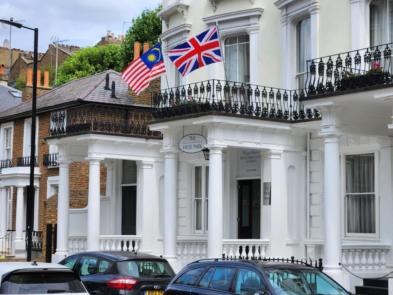 The Royale Chulan Hyde Park Hotel Londra Exterior foto